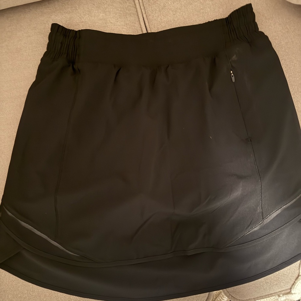 Lululemon Athletica Black Mini Bubble Skorts